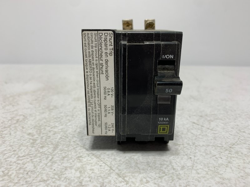 Square D QO2501021 Circuit Breaker 50A 120/240V 2-Pole