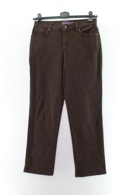 Gloria Vanderbilt Amanda Damen Jeans Gr. 6 Hose Braun #FN-9