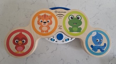 Baby Einstein Hape Wood Touch Drum with Magic Touch Technology Vibrant Colors C2