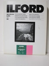 Ilford Multigrade IV FB Fiber Base Original Glossy 8x10 100 Sheet Factory Sealed