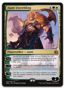 Ajani Unyielding - Aether Revolt #127