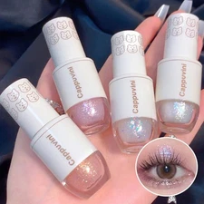 Cappuvini Star Dots Eye Shadow Liquid Pearlescent Fine Flashing Easy to Dizzy Hi