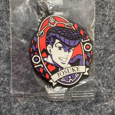JoJos Bizarre Adventure Keychain JoJoRubber Mascot Flag EDITION Josuke Higashika