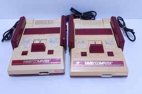 Nintendo Famicom HVC-001 Console Lot of 2 Tested