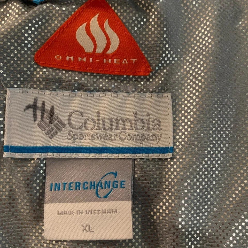 Chaqueta Columbia Omni-Heat Interchange para mujer XL gris forrada de piel sintética ropa de invierno Foto 2 de 4