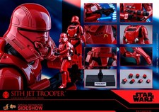 Star Wars The Rise of Skywalker 12" Figure 1/6 Scale Sith Jet Trooper Hot Toys