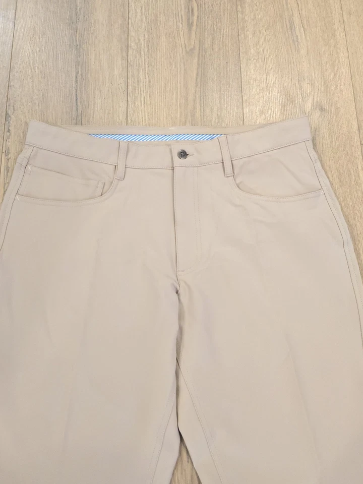 Pantalones de golf Footjoy calce atlético para hombre talla 34 X 34 usados una vez Foto 3 de 4