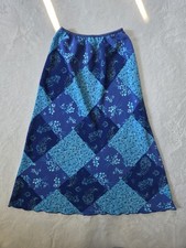 Grail True Vintage 90s Y2K Patchwork Paisley Midi Skirt Cottagecore 2000s 10