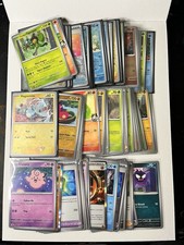 60+ Pokemon Cards Common/Uncommon Bulk Lot Reverse holos NM