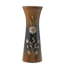 Natural Flower Mango Tree Wood Flower Table Floor Vase, 8 inch | Modern Farmh...