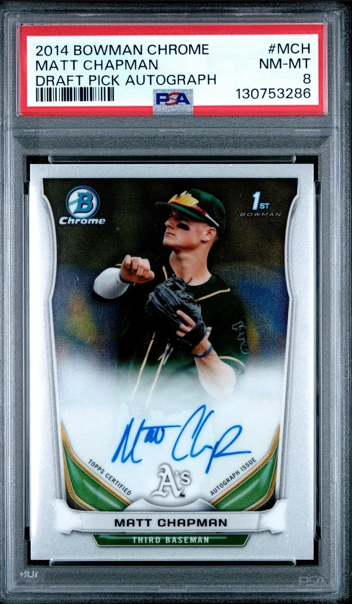 Bowman Matt Chapman Baseball Sports Trading Cards & Accessories