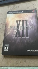 Final Fantasy XII 12 Collector  s Edition  PS2 Steelbook No Game