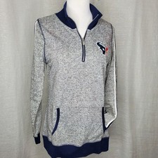 NFL Houston Texans 1/4 Zip Pullover, Juniors size 11/13