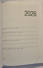 Eleganter Kalender  Wochenplaner 2026 A5 - Bl...