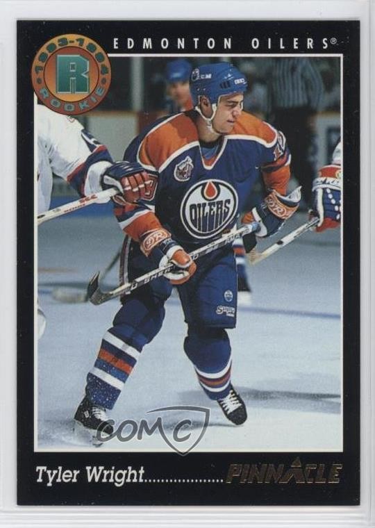 1993-94 Pinnacle Rookie French Tyler Wright #214 0a4