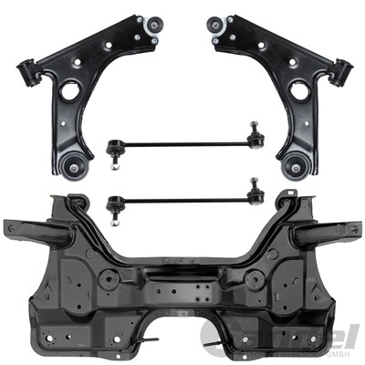 ACHSTRÄGER+LENKER+KOPPELSTANGE VORNE passend für OPEL CORSA D S07 BJ 2006-2014