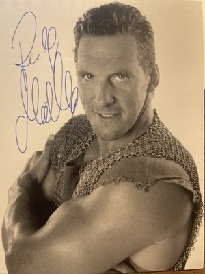 Ralf Moeller autograph card signed 10x15 gladiator original Mr. universe