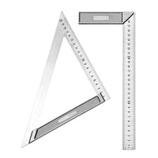 2er Winkelmesser Set 45°&90° Aluminium Holz Tischler Schreiner