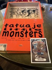 TATUAJE CIGARS Halloween Little Monsters Card Woofie Cigar Box