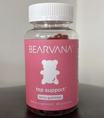 Bearvana, Top Support, Berry Gummies, 60 Gummies, EXP 01/31/2027