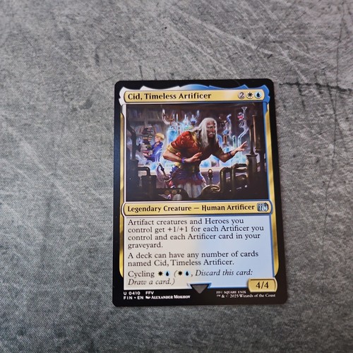 mtg FIN Cid, Timeless Artificer #410 Non-Foil