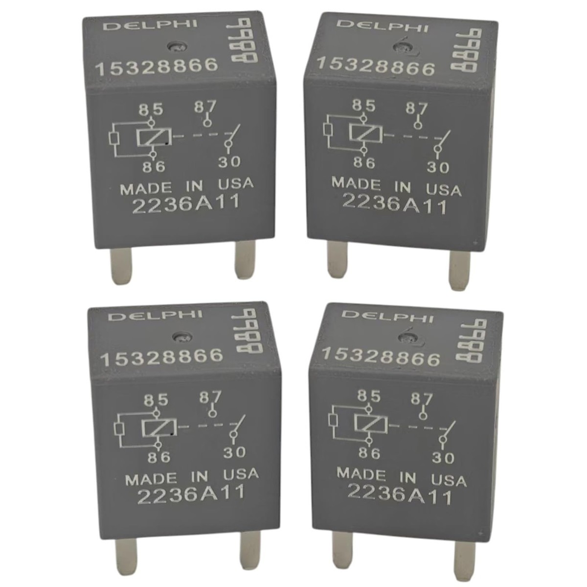 T3: Relais für elektrische Kraftstoffpumpe / Benzinpumpe 12 V 40 A We
