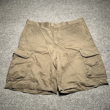 Vintage Gap Cargo Shorts Mens 38 Green Cotton Military Relaxed Skate Y2K