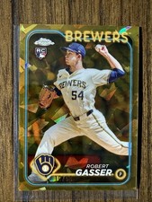 2024 Topps Chrome Update Series Sapphire Edition Robert Gasser #USCS119 Gold /50