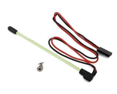 Injora Micro Crawler LED Whip Light (Green) (Bottom Fixed) [INJL43-GN]