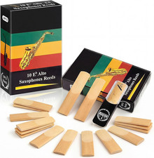 20 Pack Alto Saxophone Reeds 2.5, Alto Sax Reeds with Individual Package, Standa
