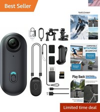 1080P HD Mini Body Camera, Wearable Camera with 360°Rotatable Clip & Magnetic...