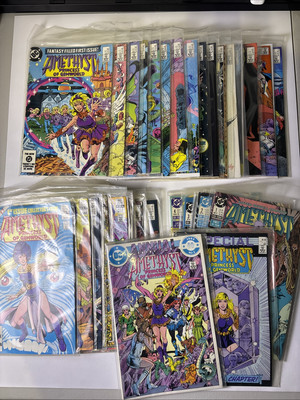 Amethyst Vol 1 2 3 ALL Complete Series+Special/ Annual Lot of 34 DC COMICS 1985