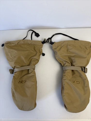 Outdoor Research Firebrand Mitts Strap Coyote M Cold Weather Mittens NO Liners