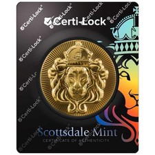 1 oz Gold STACKER® ROUND by Scottsdale Mint .9999 Gold Bullion Round #A747 5339.30 per troy oz