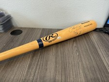 Howard Johnson Signed Rawlings Adirondack Baseball Bat W/ Inscriptions JSA COA