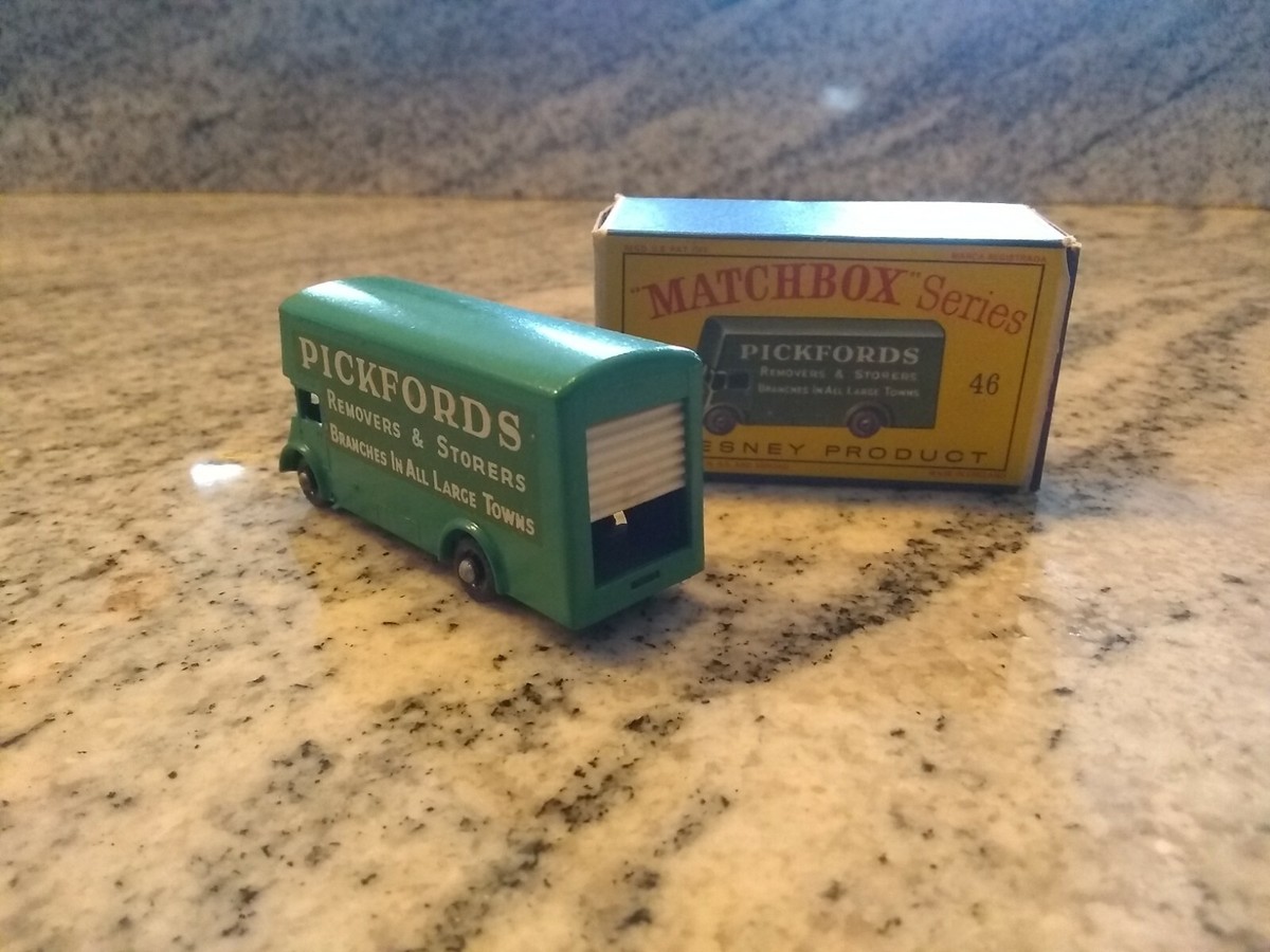 ミニカー MATCHBOX No.46 Pick Fords Removal Van MATCHBOX 46 PICKFORDS REMOVAL VAN | eBay