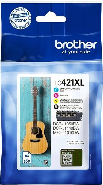 Original Brother LC-421XLVAL Multipack Druckerpatrone Tintenpatrone LC421XLVAL-image