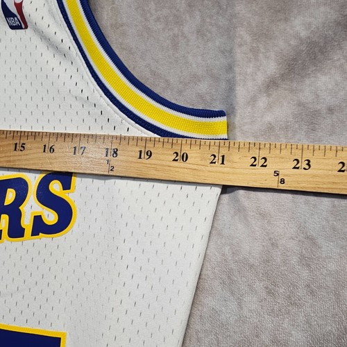 NWT Mitchell & Ness 1990 Golden State Warriors Chris Mullin 17 Jersey Men M $135 - Picture 6 of 8