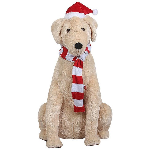 life size golden retriever stuffed animal