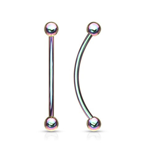 Curved Surgical Steel Barbell - Picture 9 of 9