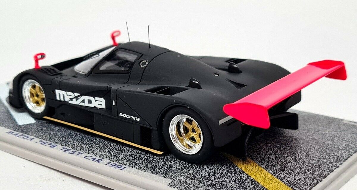 Spark 1/43 - Mazda 787B Test Car 1991 Black Le Mans History Resin