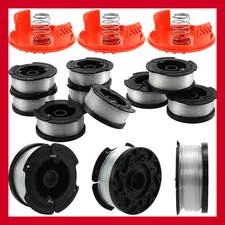 15 PC .065" Trimmer Line Spool Cap & Spring Set Weed Wacker Autofeed Replacement