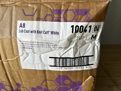 (Case Of 25) Kimberly-Clark Kimtech (10041) A8 Lab Coat (Size = Medium)
