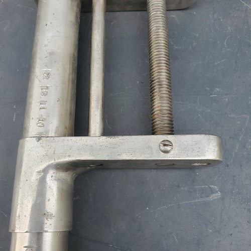 Antique Wocher Co. Medical Screw Vise Surgical Vintage Clamp Wocher & Sons Cinci - Picture 5 of 22