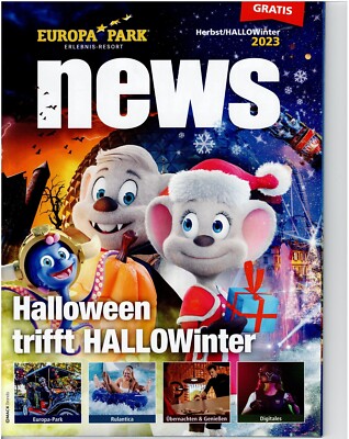 Europa Park News Info-Magazin Herbst/HALLOWinter 2023  in Deutsch #03 #20062026