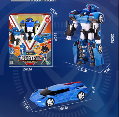 TOBOT V GD Captain Zack Shark Sport Car Combined Transforming