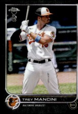 2022 Topps Chrome Ben Baller #72 Trey Mancini    Auto