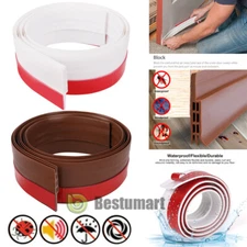 Door Draft Stopper Under Door Seal Strip for Exterior Interior Doors 2"W x 39"L