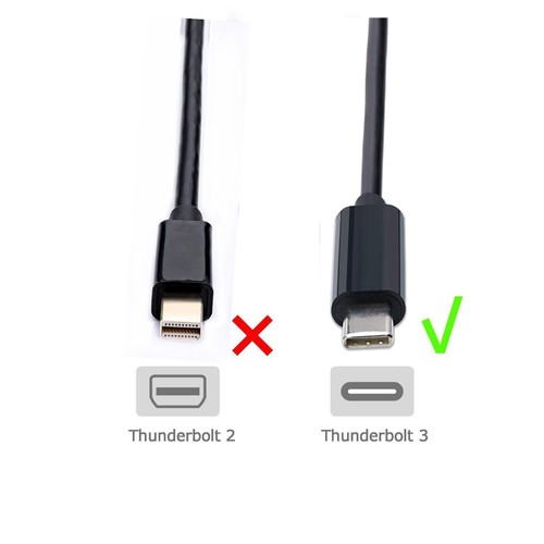 USB-C To VGAThunderbolt 3 C to VGA Male Converter Adapter Cable 1.8M - Picture 5 of 9