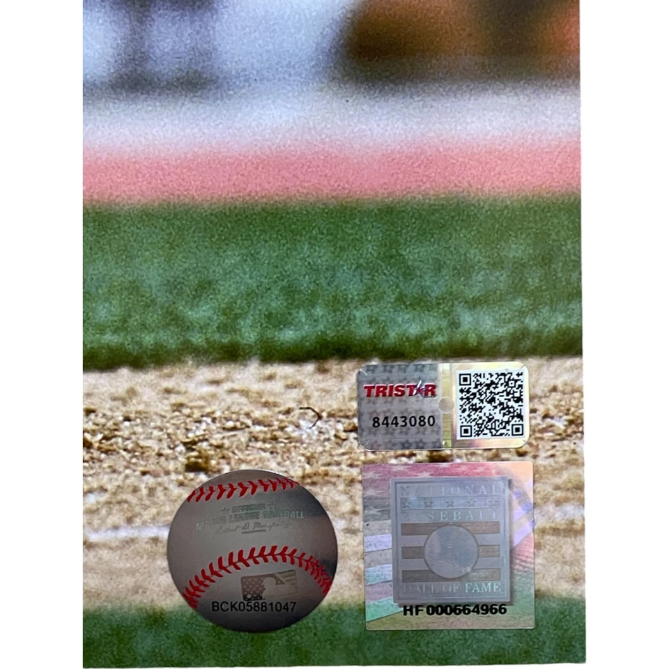 Larry Walker Autographed/Signed Colorado Rockies 16x20 Photo TRI 47367 - Image 3 of 3